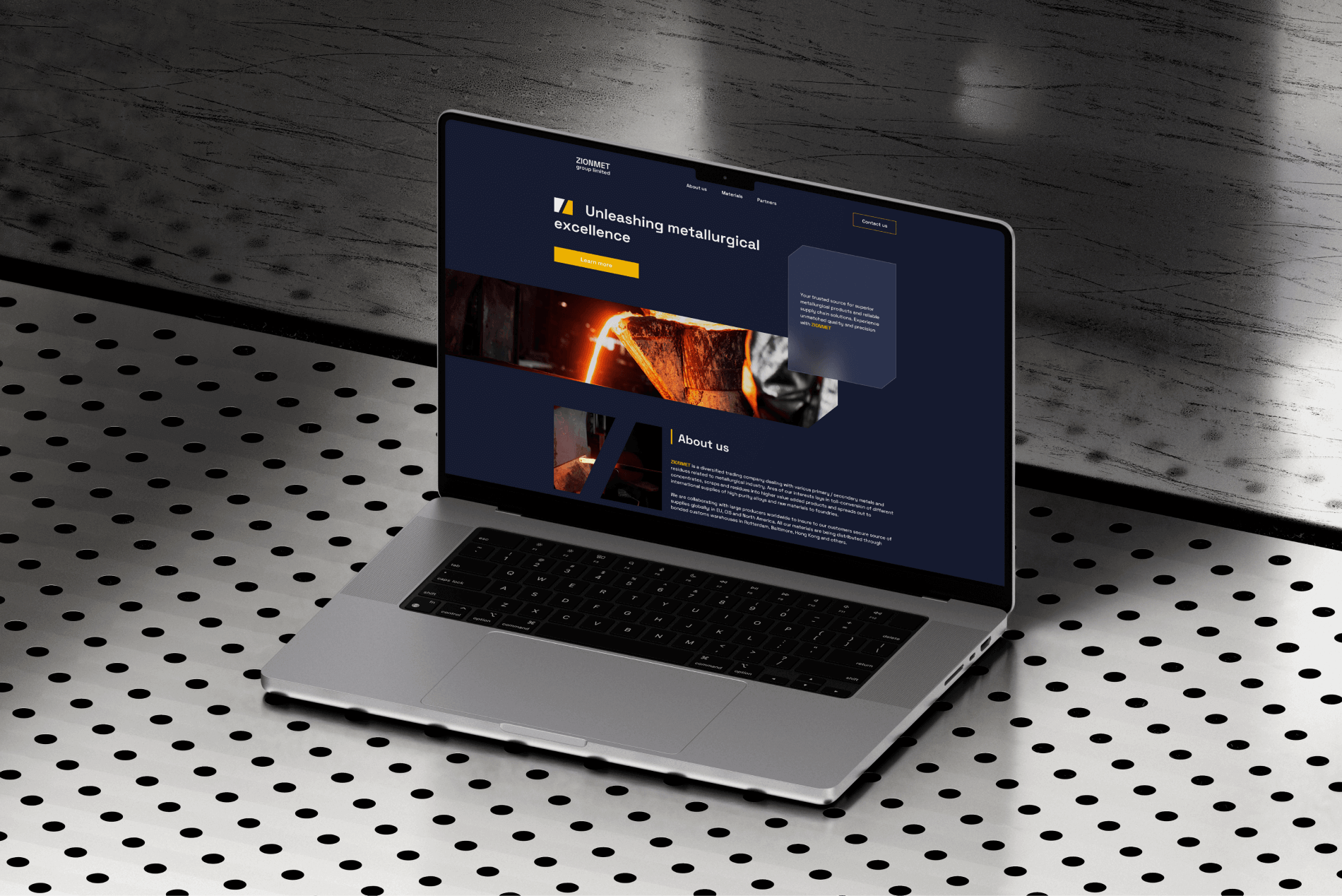 webCode.solutions case | Zionmet