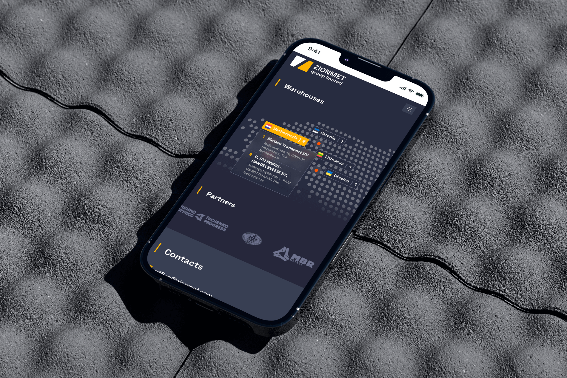 webCode.solutions case | Zionmet